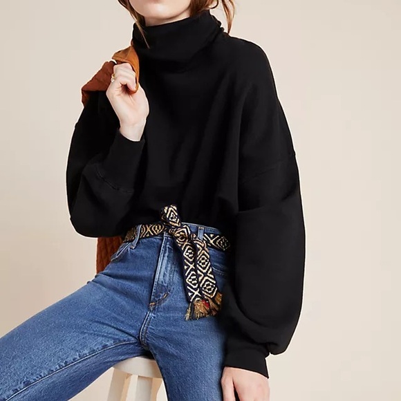Agolde Tops - Agolde Black Turtleneck Pullover